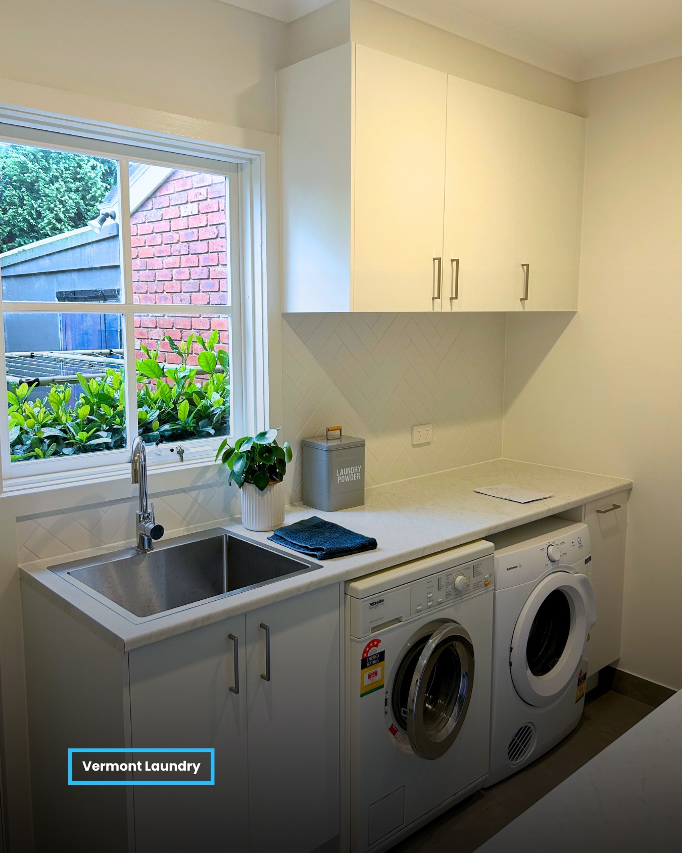 laundry cabinet making