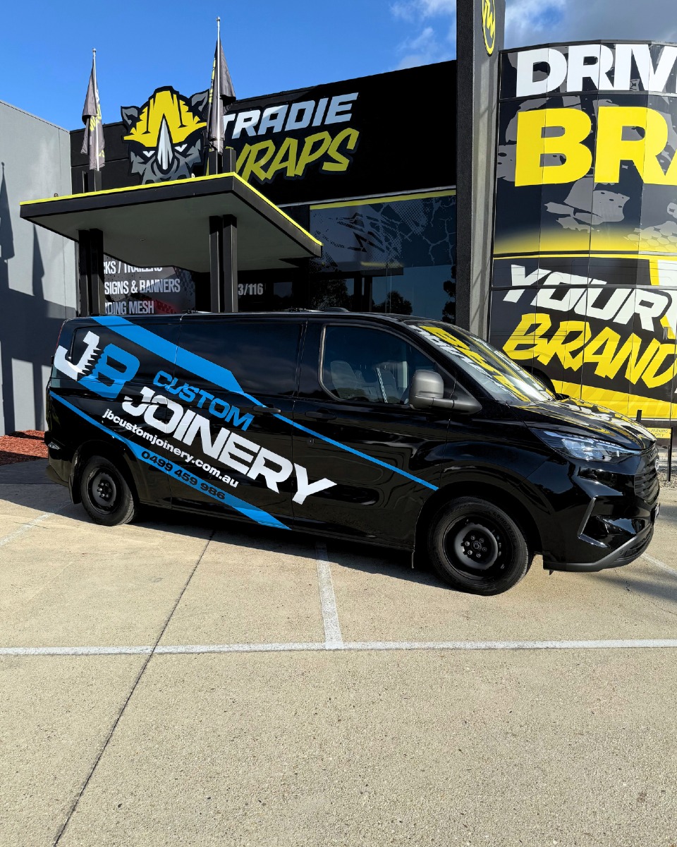 JB Custom Joinery Van